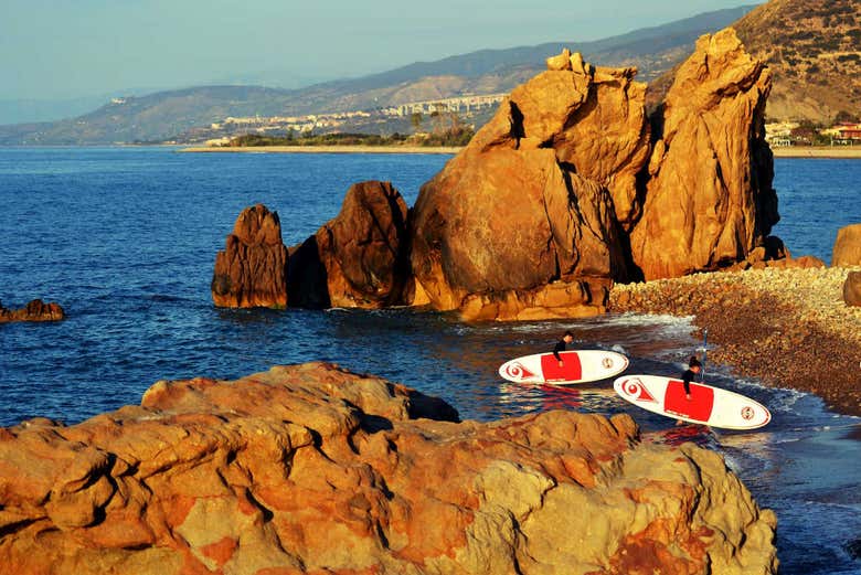 Curso de paddle surf en Castel di Tusa