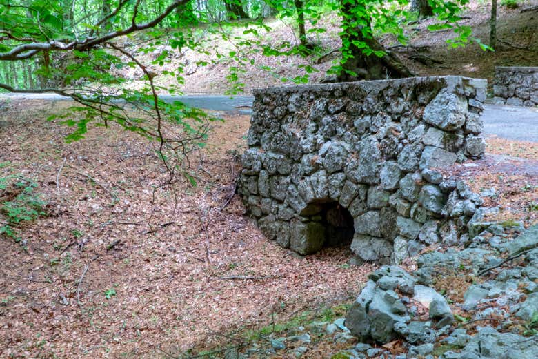 Trilha pelas montanhas