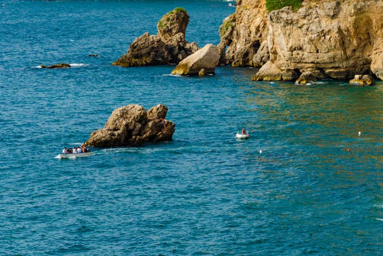 Admirando la península sorrentina