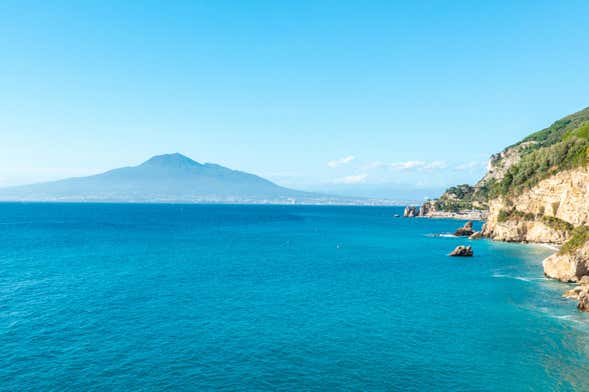Paseo en barco por la península de Sorrento