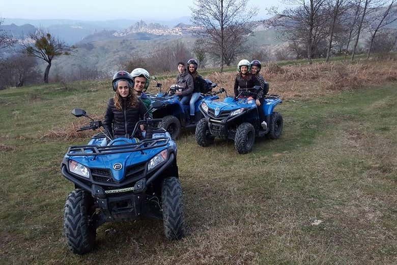 Passeio de quadriciclo