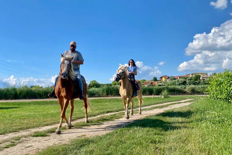 Paseo a caballo por Lazise