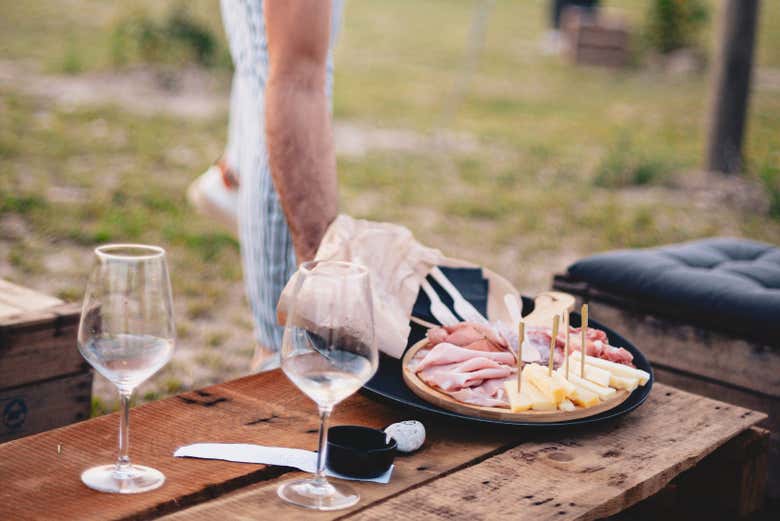 Un apéritif accompagnera la dégustation