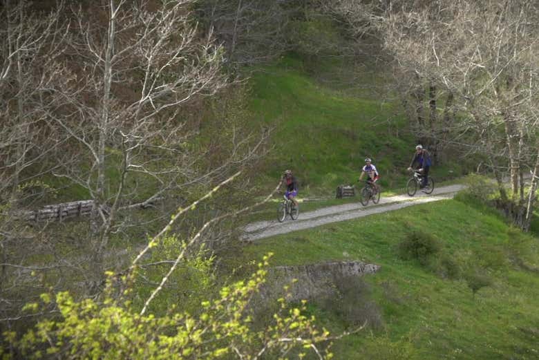 Randonnée à vélo dans le Parc National du Pollino