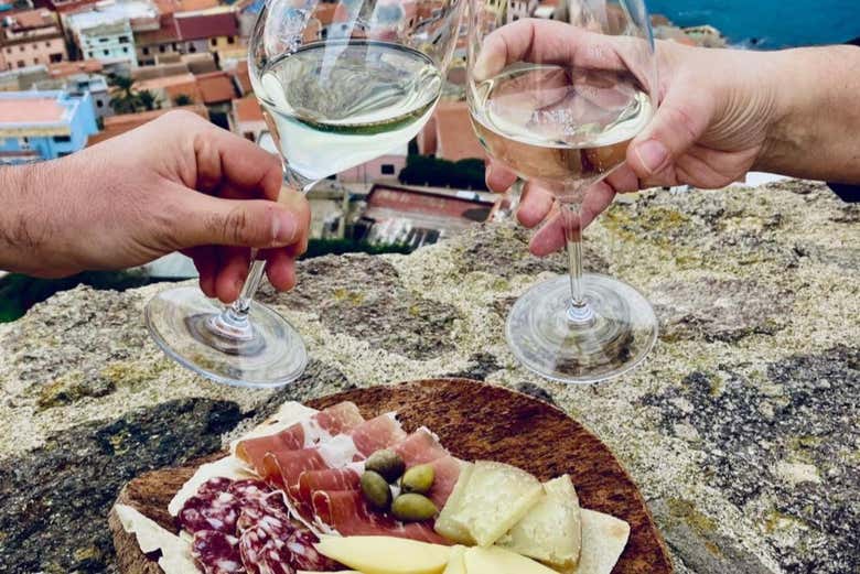 Un toast à Castelsardo !