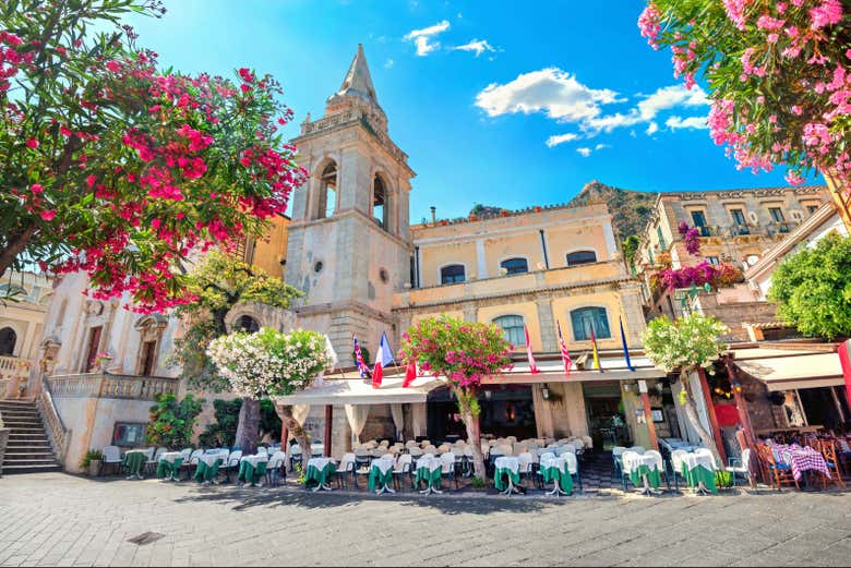 La iglesia de San Giuseppe, en Taormina