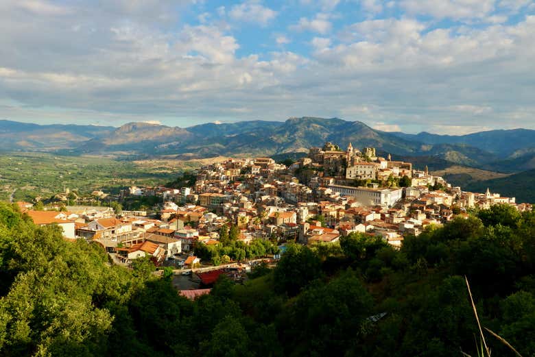 Vue panoramique sur Catane
