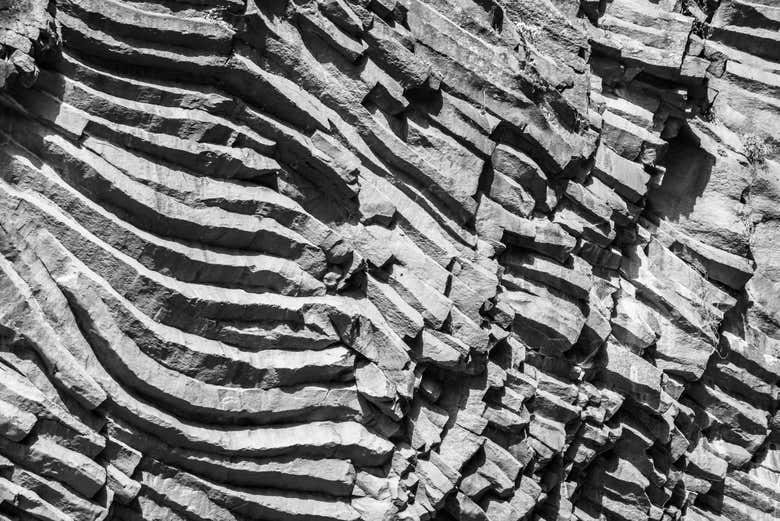 Pareti rocciose delle Gole dell'Alcantara