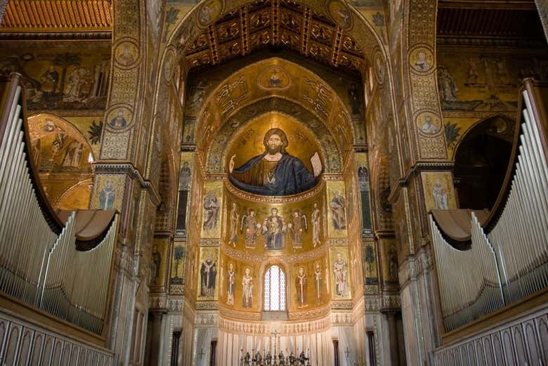 Interior da catedral de Monreale