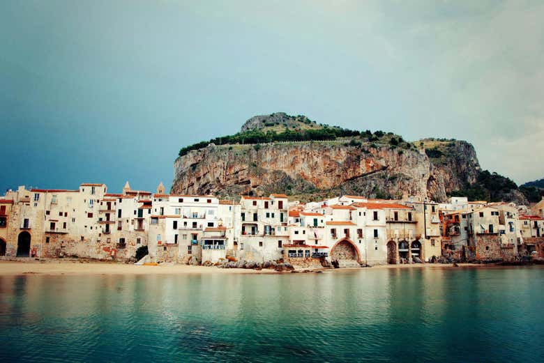 Cefalù dal mare