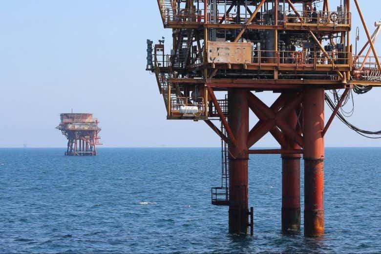 Plateformes d'extraction de méthane