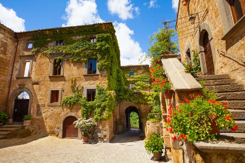 Wander down the charming streets of Civita di Bagnoregio
