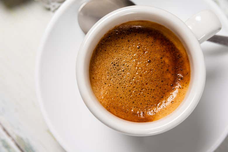 The typical Italian espresso