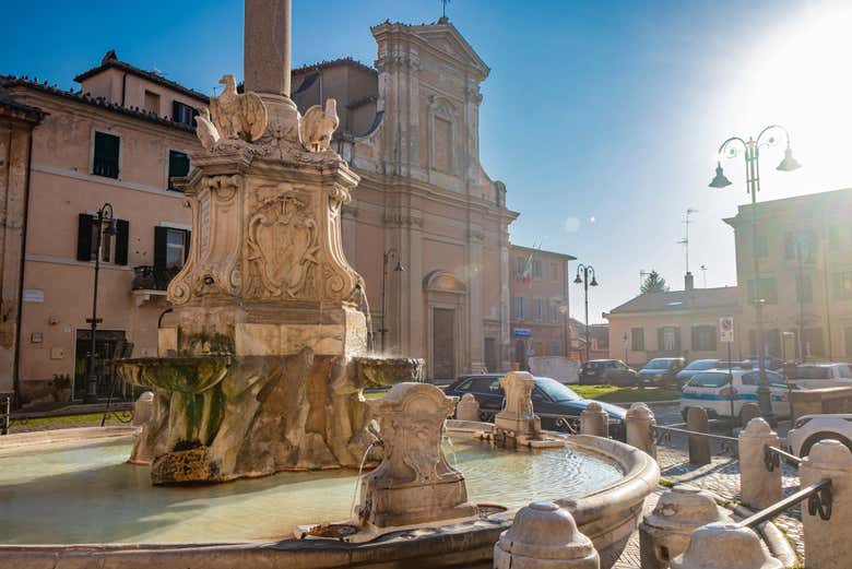 Parcourez le centre hisotrique de Tarquinia