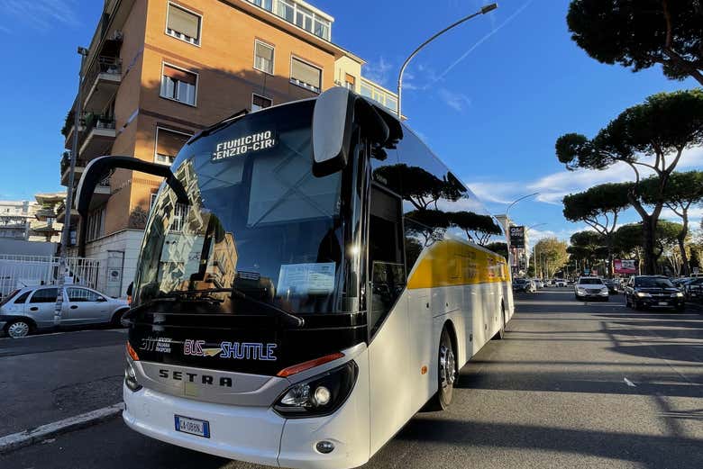 Exterior del autobús