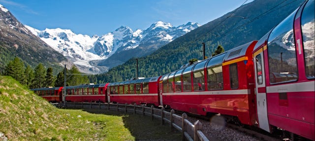 Excursion à Saint-Moritz + Bernina Express
