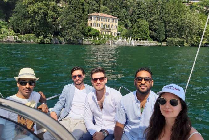 Profitez du Lac de Côme entre amis