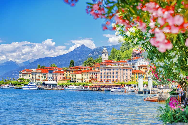 Vue panoramique sur Bellagio