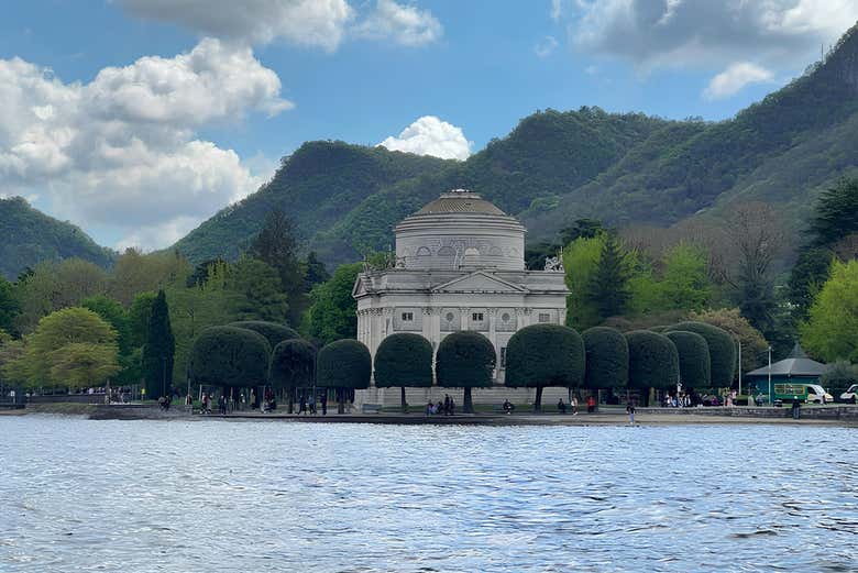 Vue du temple de Voltiano