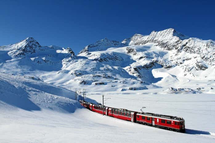 Itinéraire ferroviaire du Bernina Express