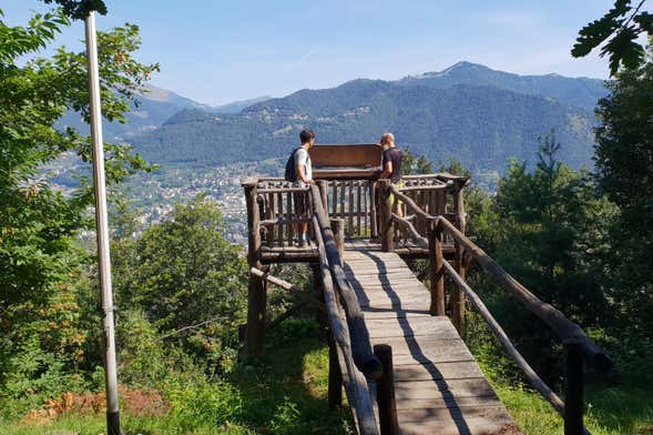 Percorso escursionistico al Parco Spina Verde