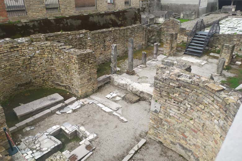 Resti della basilica paleocristiana