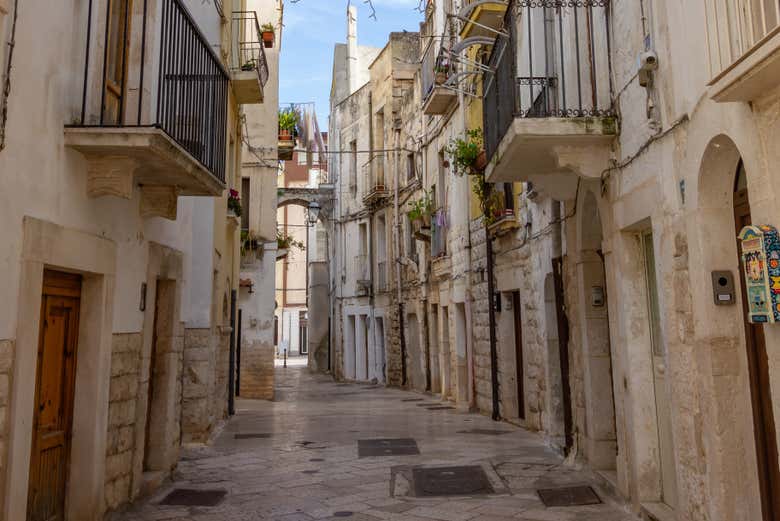 Calles con encanto en Rutigliano