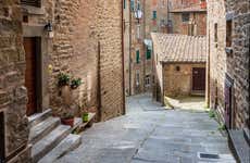 Visite privée dans Cortone avec guide francophone