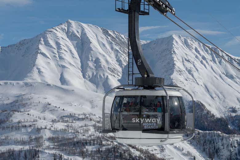 Mont Blanc cable car experience