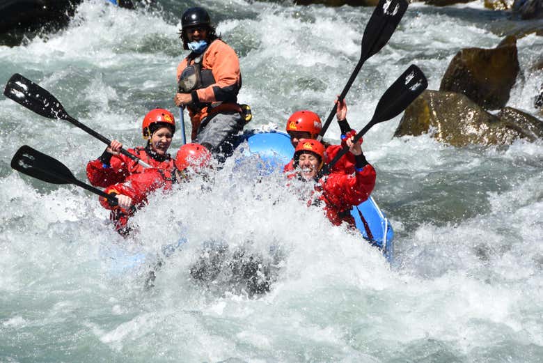 Rafting on Noce River