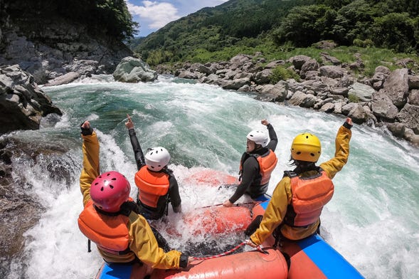 Rafting sul fiume Noce