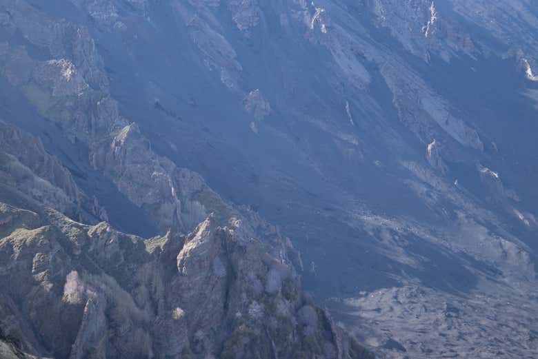Impressive volcanic formations