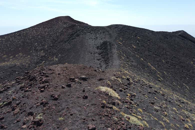 Hike along volcanic landscapes