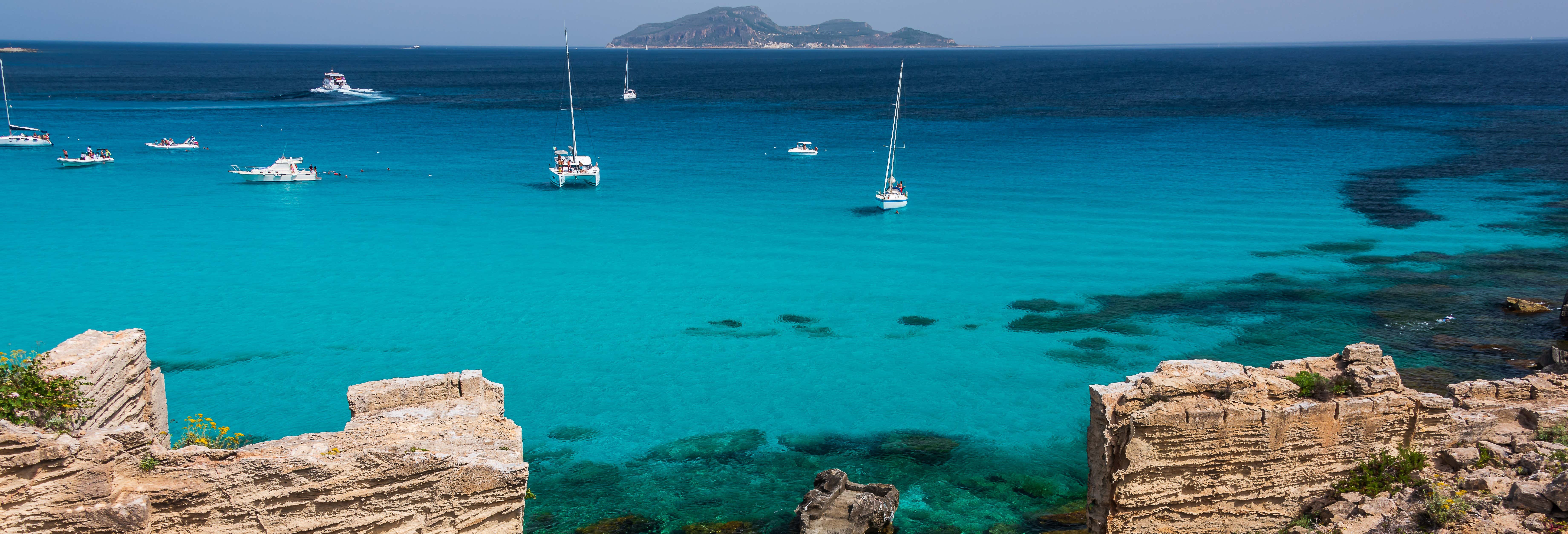 Excursões às ilhas Egadi, às reservas naturais de Trapani e a