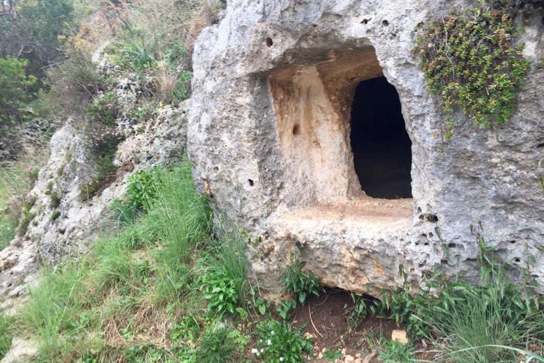 Le grotte di Pantalica