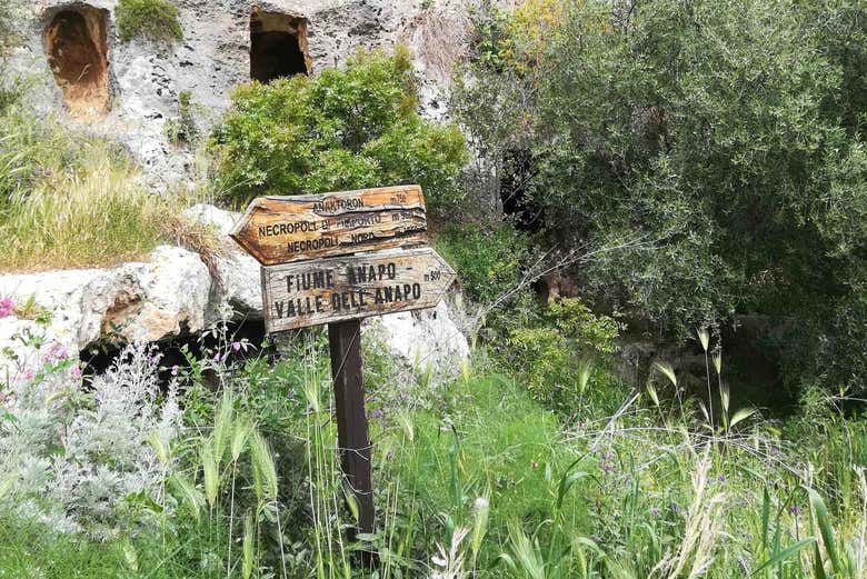 Camminando verso il palazzo di Anaktoron