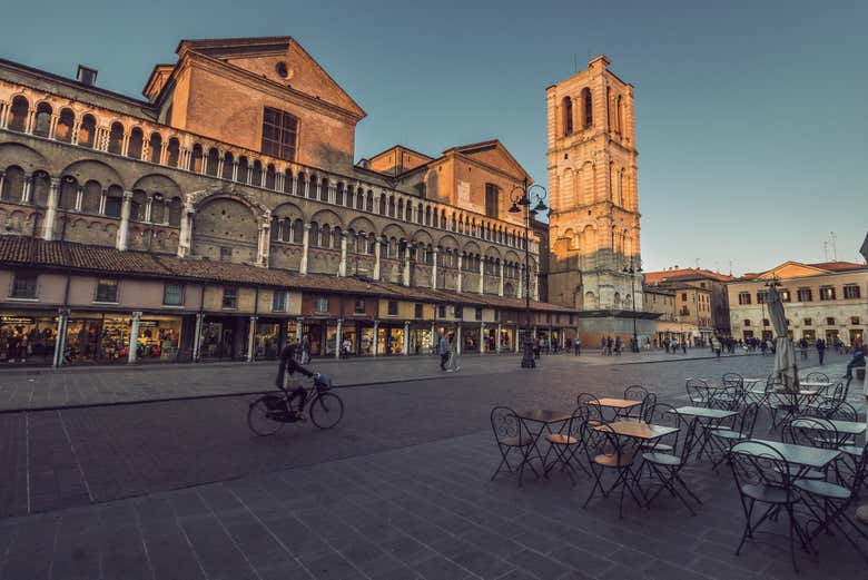 La Piazza Cattedrale di Ferrara