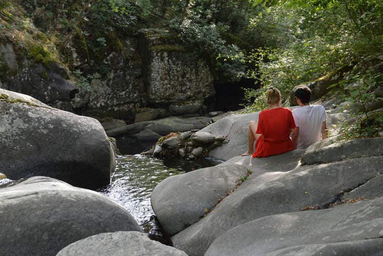 Relax nei pressi del torrente