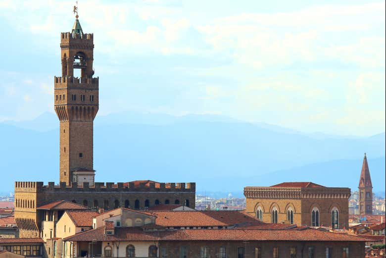Panorámica de la Torre de Arnolfo de Florencia