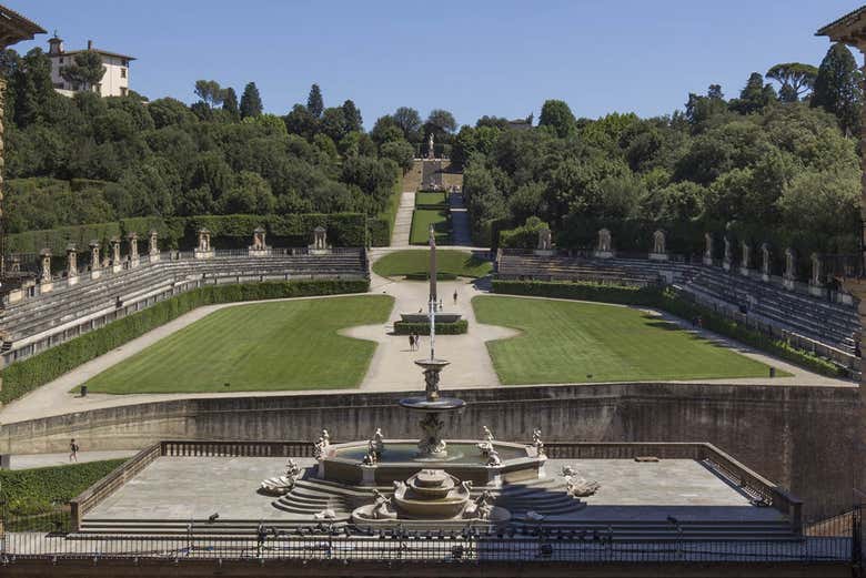Anfiteatro en los Jardines de Bóboli