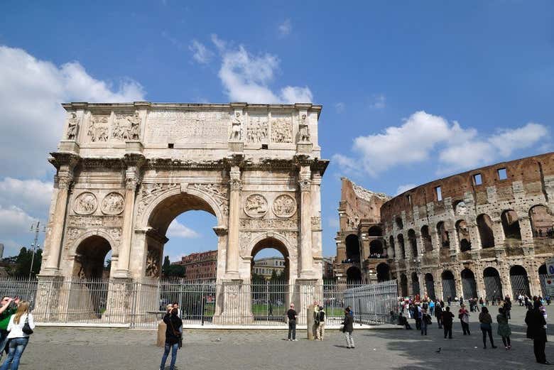 See the Roman Arch
