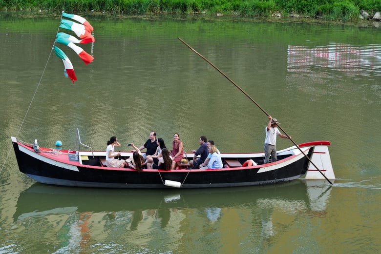 Barca tradizionale fiorentina