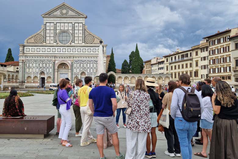 La superbe basilique Santa Maria Novella