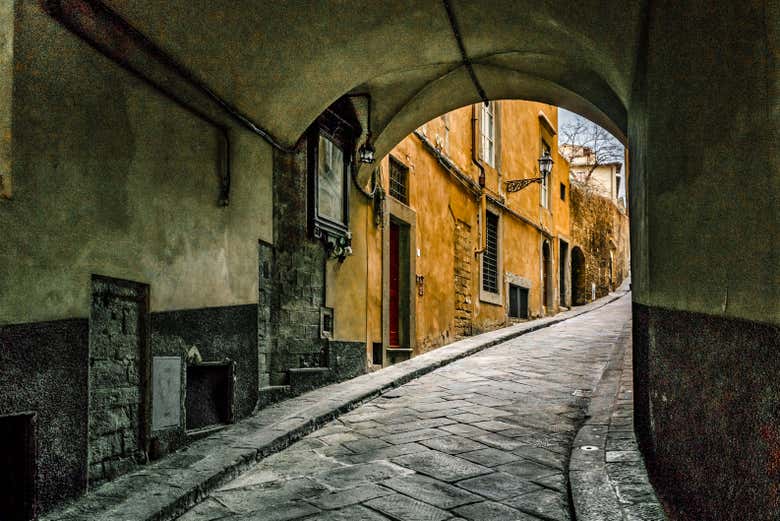 A spasso per le vie di Oltrarno