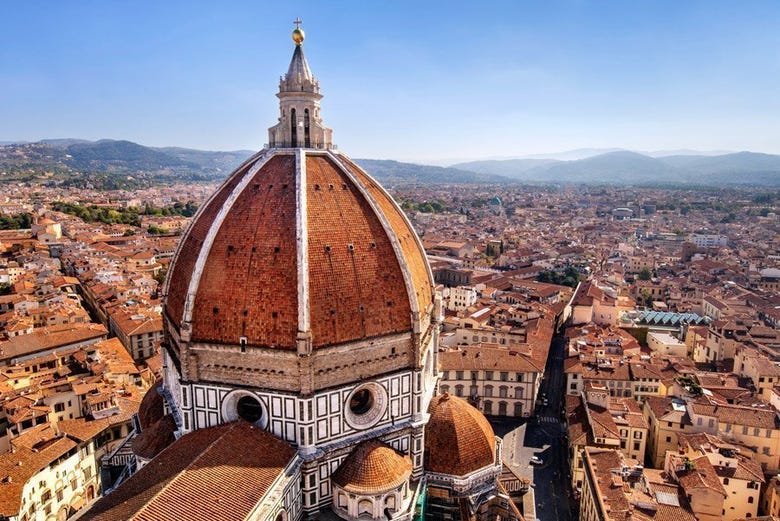 Cúpula de Brunelleschi en la catedral de Florencia