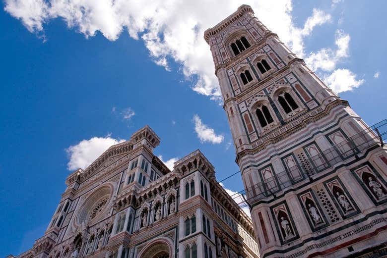 Catedral de Florencia y el campanario de Giotto