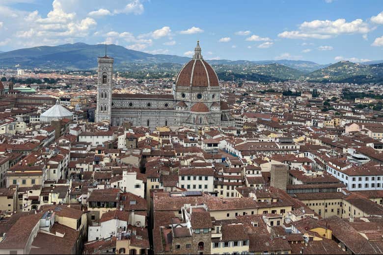 Catedral de Santa María del Fiore vista desde la torre
