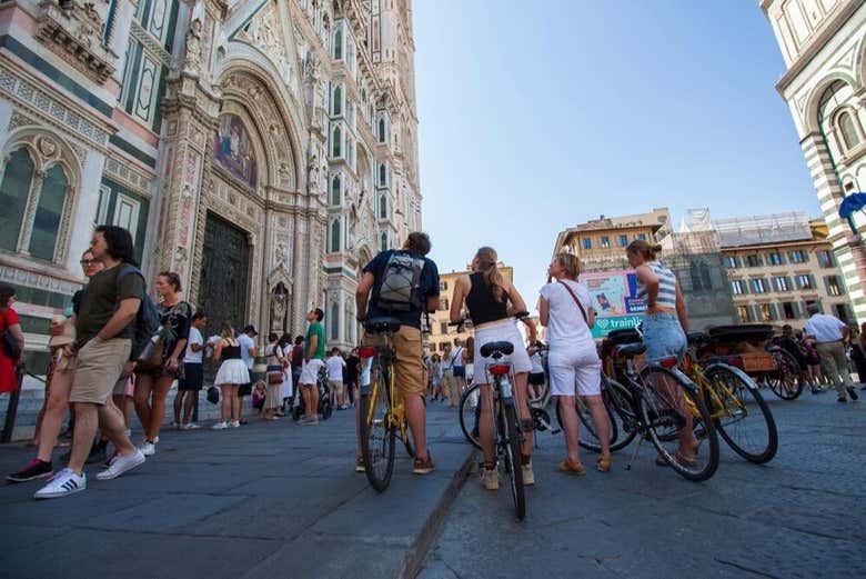 Contemplando la Catedral de Florencia