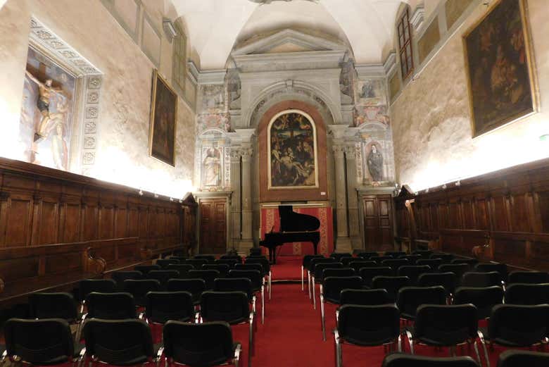 Tout est prêt pour le concert !