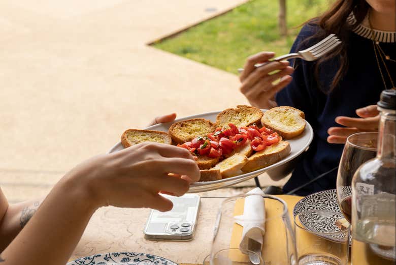 Provaremos produtos típicos italianos